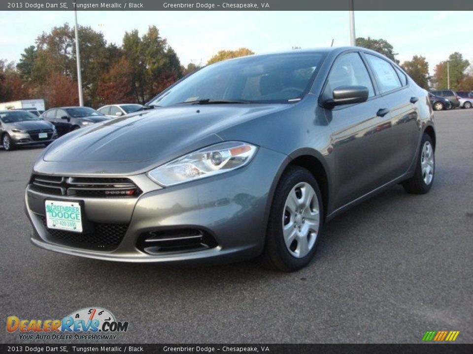 2013 Dodge Dart SE Tungsten Metallic / Black Photo #1