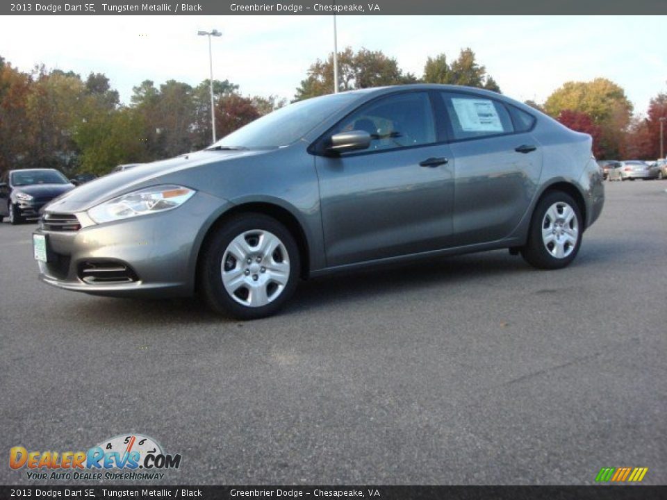 2013 Dodge Dart SE Tungsten Metallic / Black Photo #2