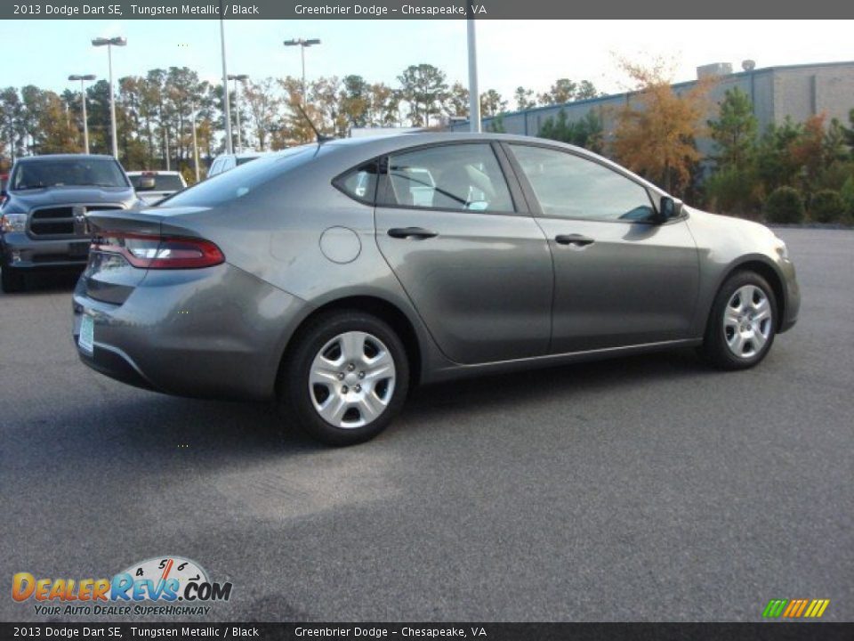 2013 Dodge Dart SE Tungsten Metallic / Black Photo #5