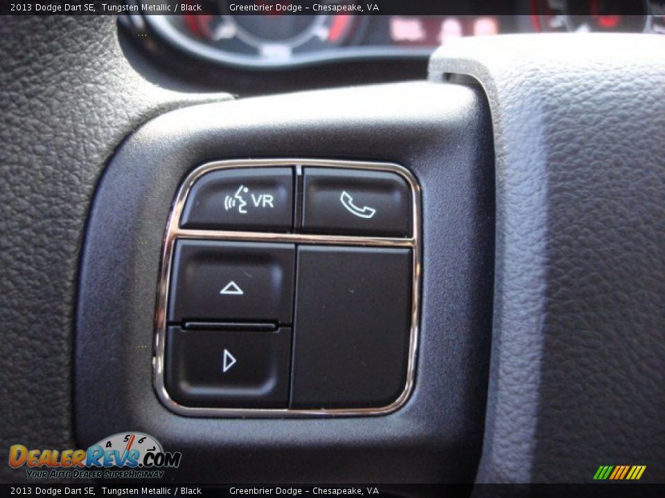 2013 Dodge Dart SE Tungsten Metallic / Black Photo #14