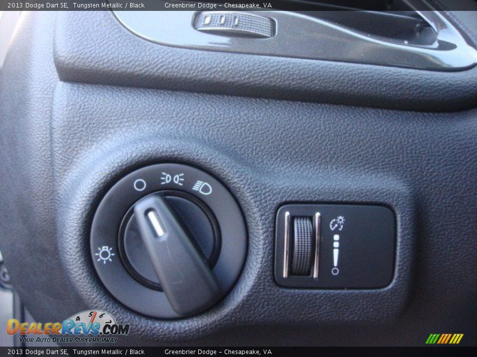 2013 Dodge Dart SE Tungsten Metallic / Black Photo #15