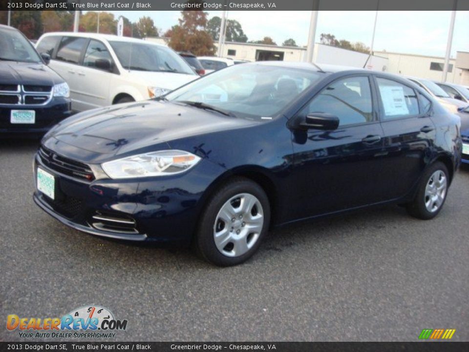2013 Dodge Dart SE True Blue Pearl Coat / Black Photo #2