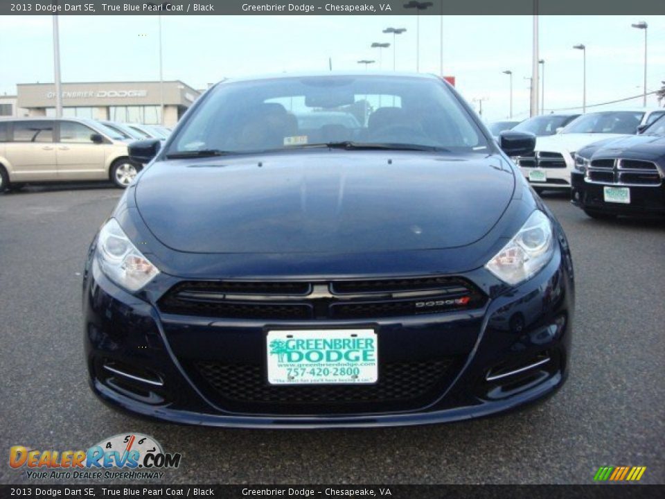 2013 Dodge Dart SE True Blue Pearl Coat / Black Photo #6