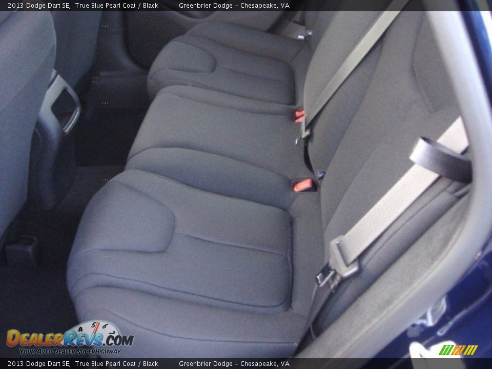 2013 Dodge Dart SE True Blue Pearl Coat / Black Photo #8