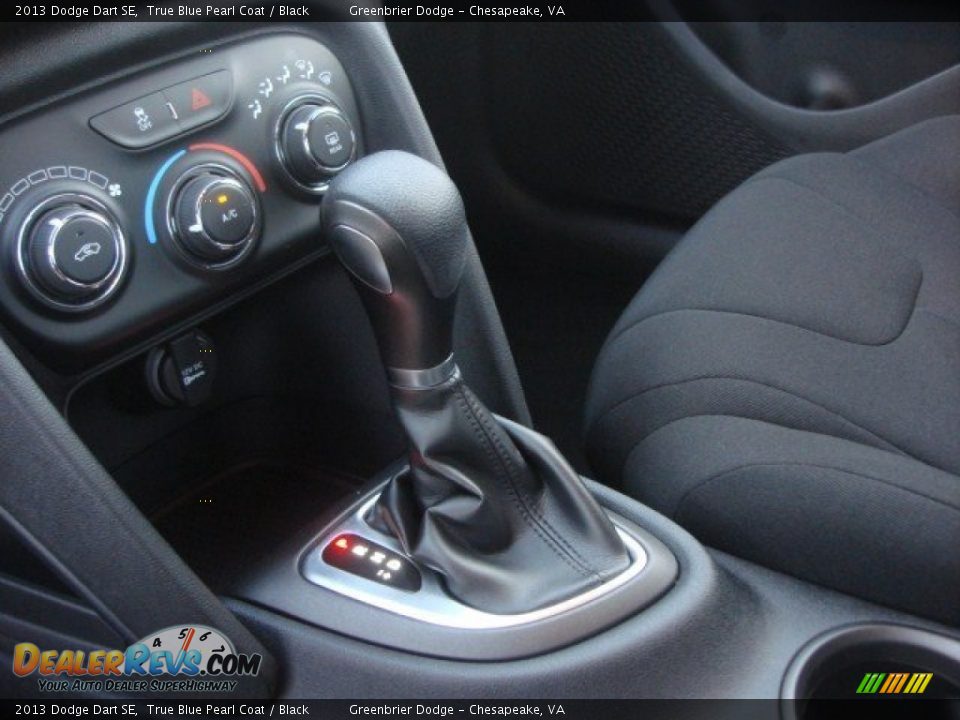2013 Dodge Dart SE True Blue Pearl Coat / Black Photo #12