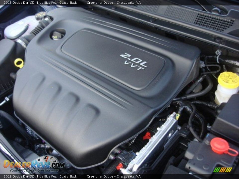 2013 Dodge Dart SE True Blue Pearl Coat / Black Photo #13