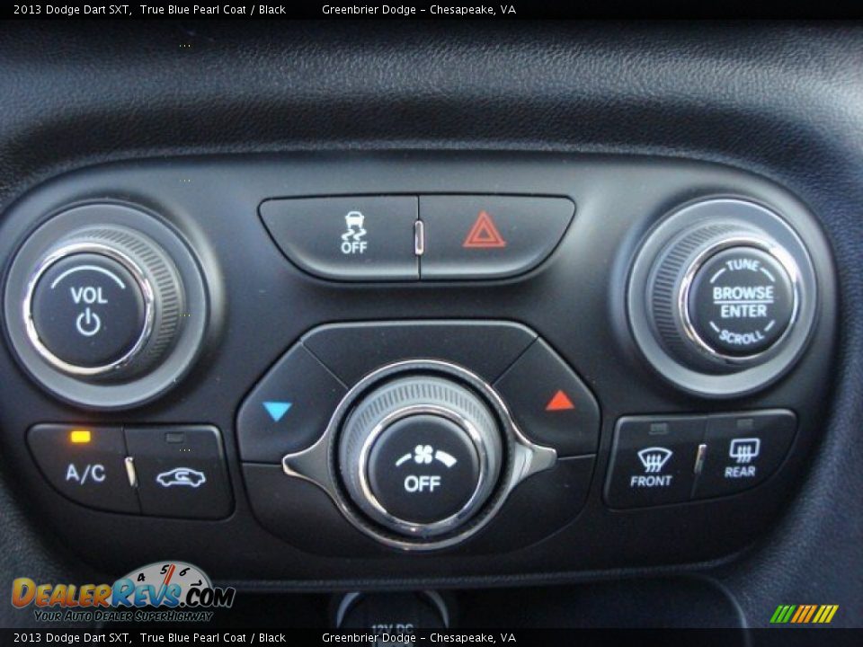 2013 Dodge Dart SXT True Blue Pearl Coat / Black Photo #14