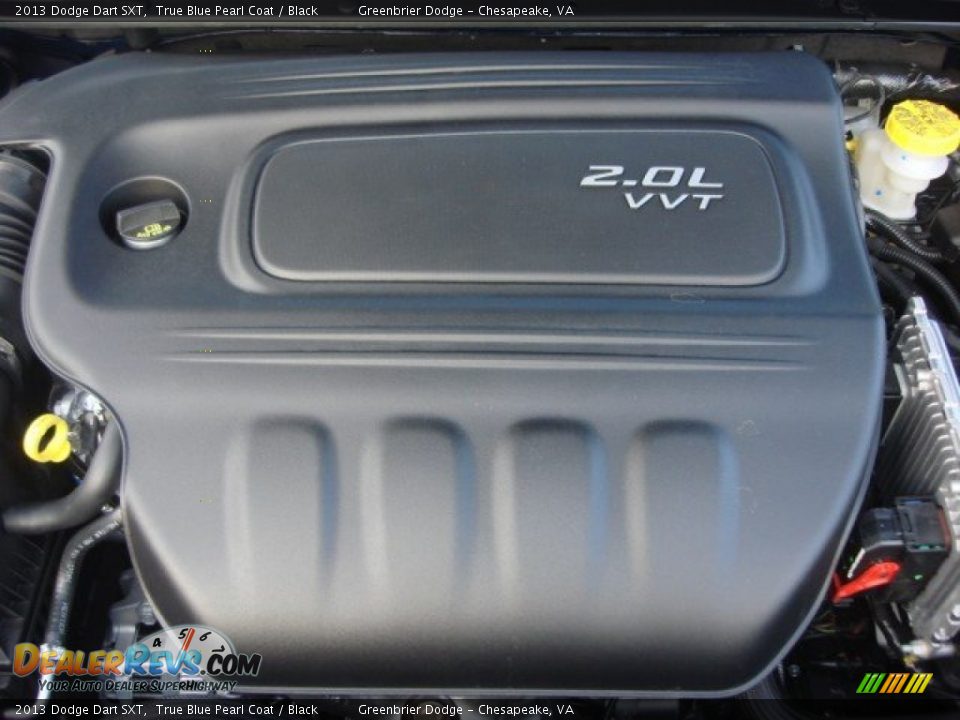 2013 Dodge Dart SXT True Blue Pearl Coat / Black Photo #16