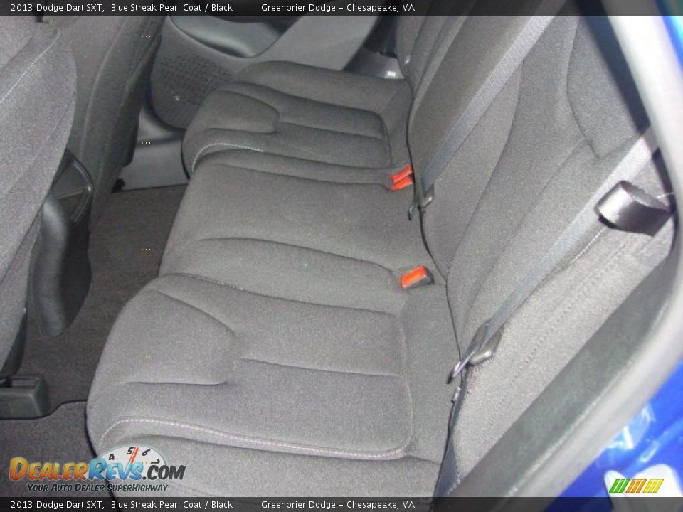 2013 Dodge Dart SXT Blue Streak Pearl Coat / Black Photo #11