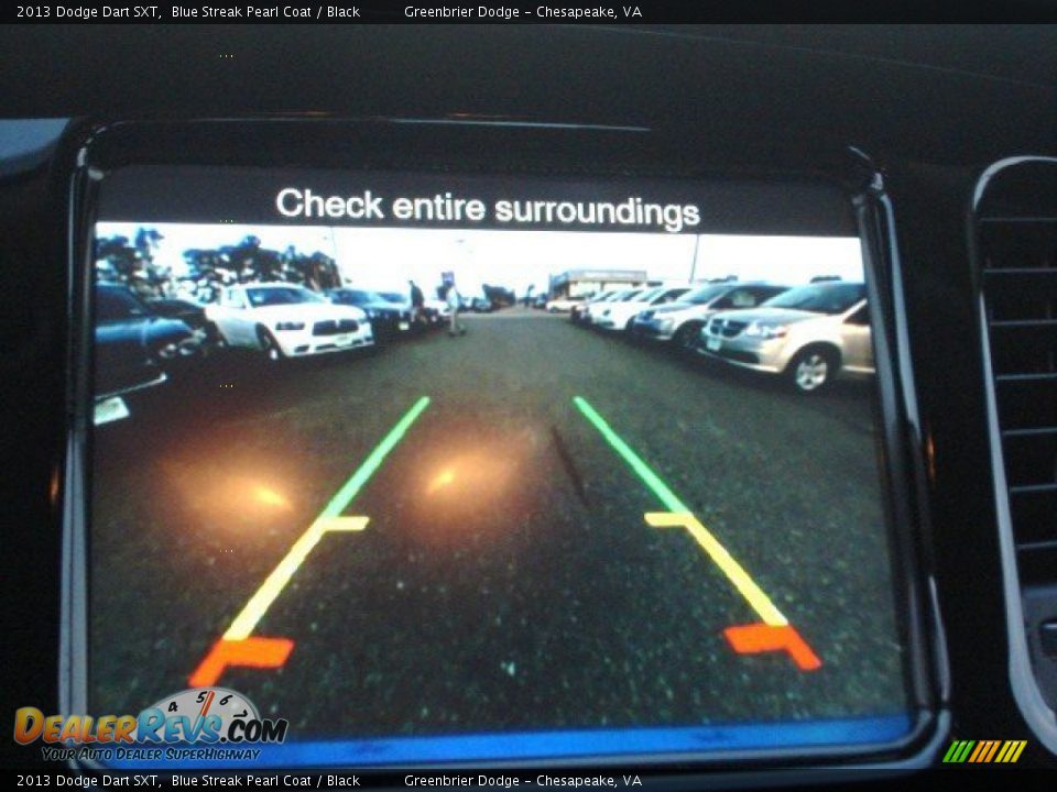 2013 Dodge Dart SXT Blue Streak Pearl Coat / Black Photo #13