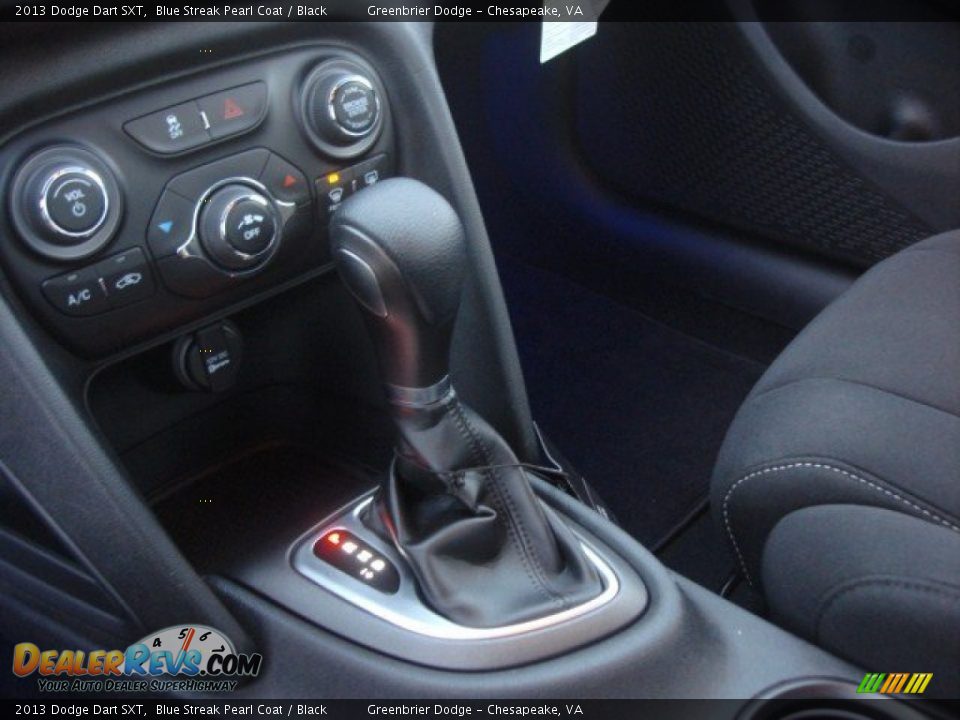 2013 Dodge Dart SXT Blue Streak Pearl Coat / Black Photo #14