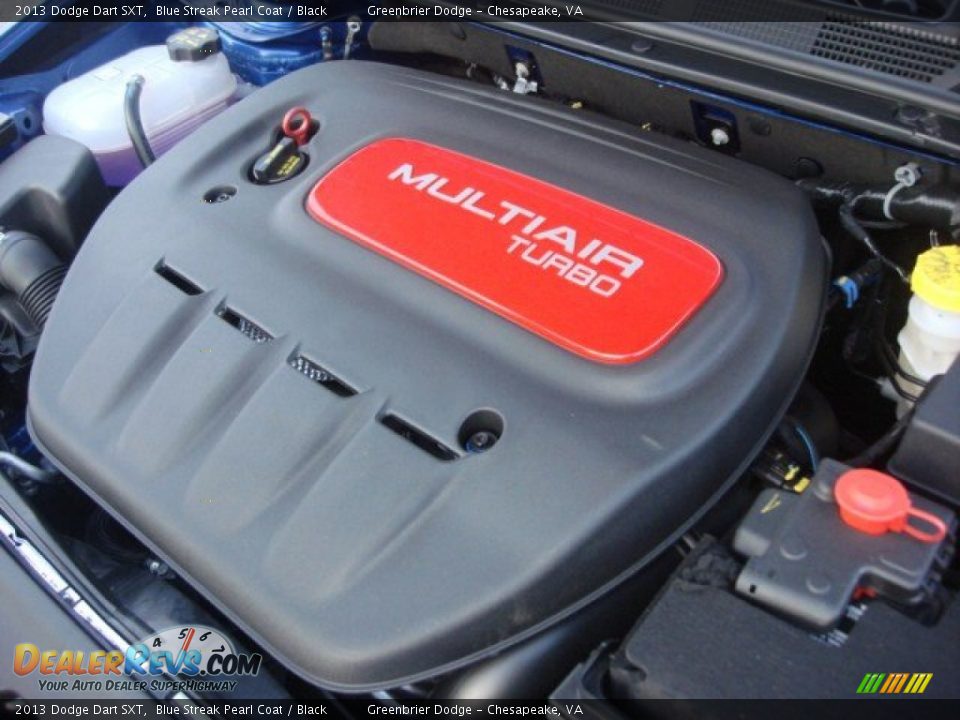 2013 Dodge Dart SXT Blue Streak Pearl Coat / Black Photo #15