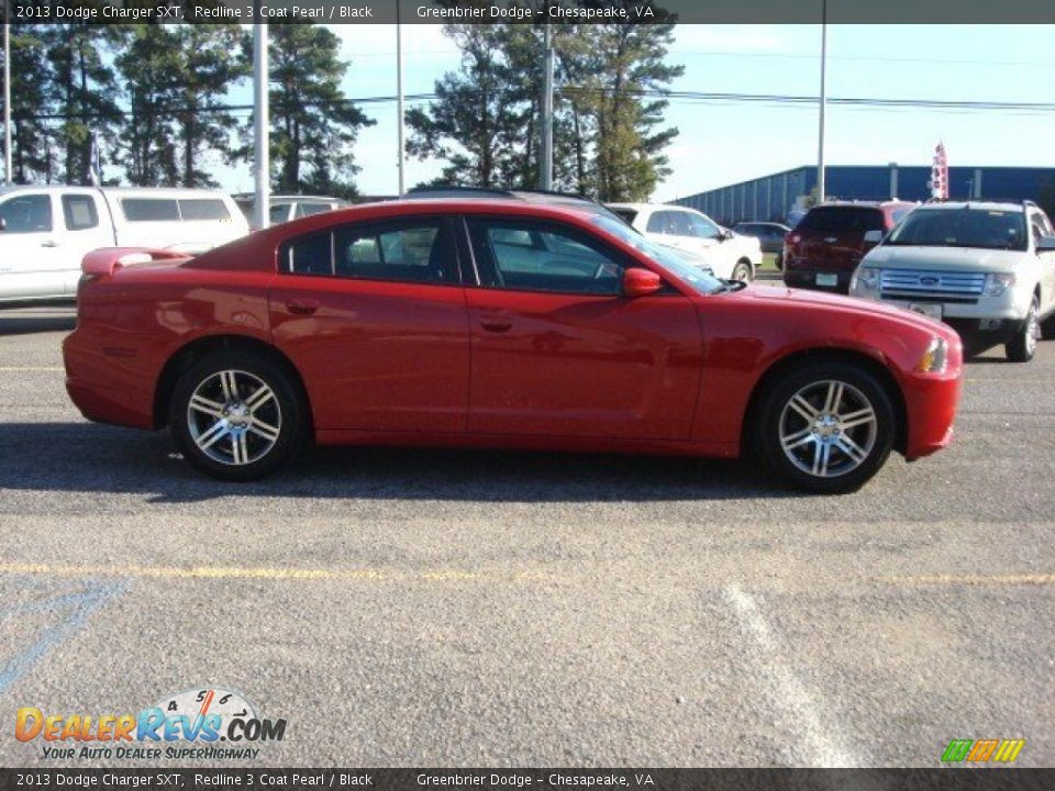 2013 Dodge Charger SXT Redline 3 Coat Pearl / Black Photo #3