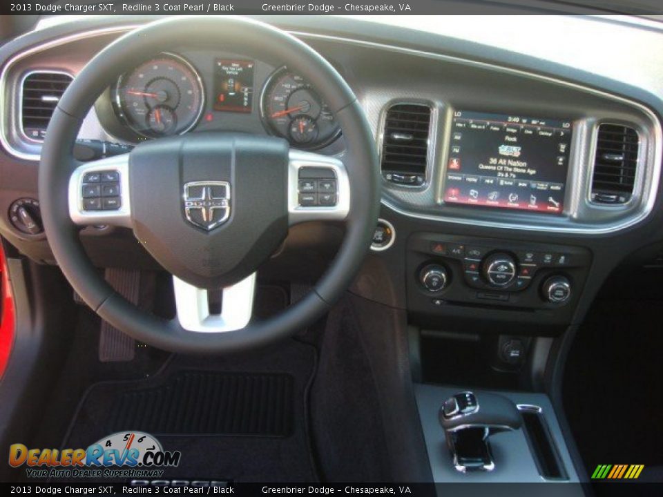 2013 Dodge Charger SXT Redline 3 Coat Pearl / Black Photo #8