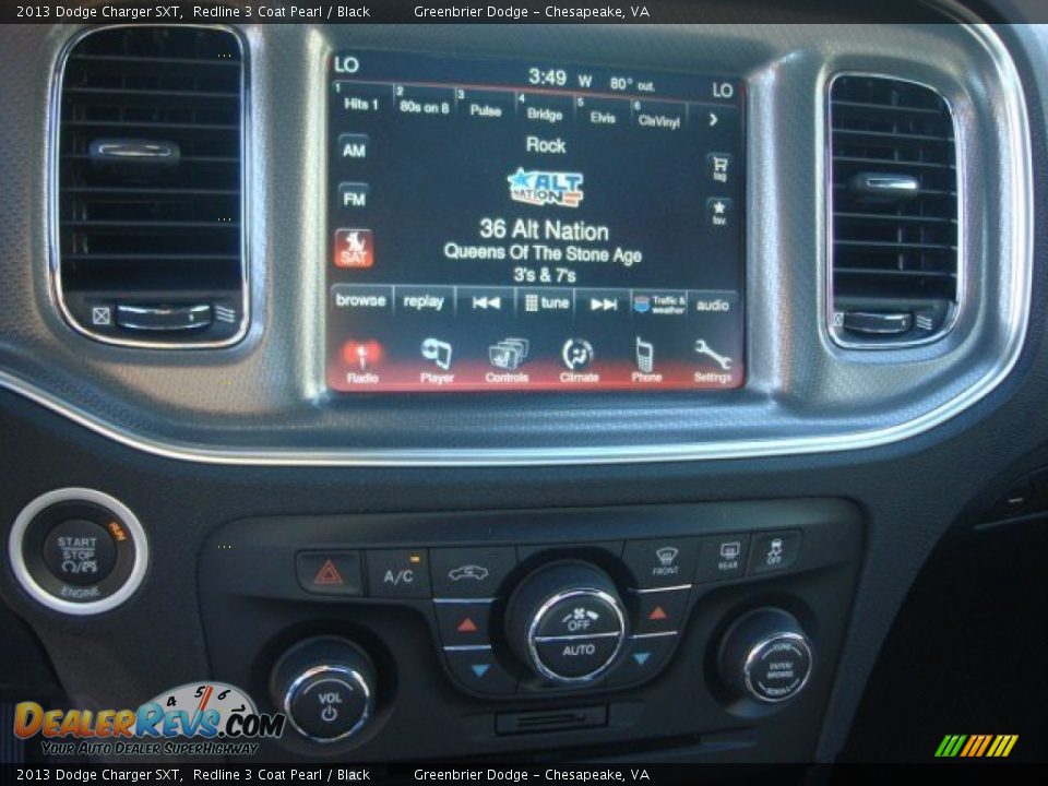 2013 Dodge Charger SXT Redline 3 Coat Pearl / Black Photo #9