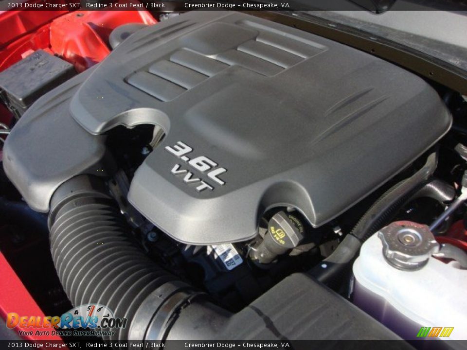 2013 Dodge Charger SXT 3.6 Liter DOHC 24-Valve VVT Pentastar V6 Engine Photo #14