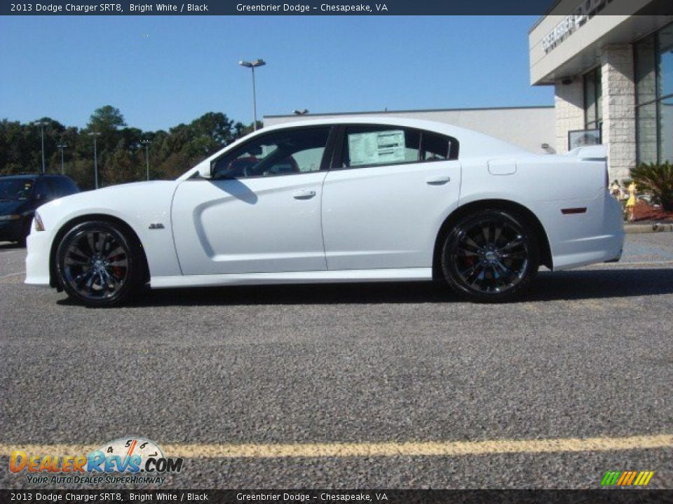 Bright White 2013 Dodge Charger SRT8 Photo #2