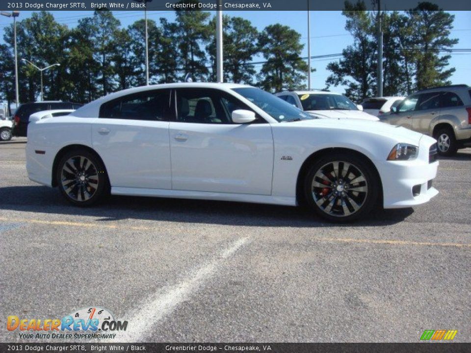 Bright White 2013 Dodge Charger SRT8 Photo #5