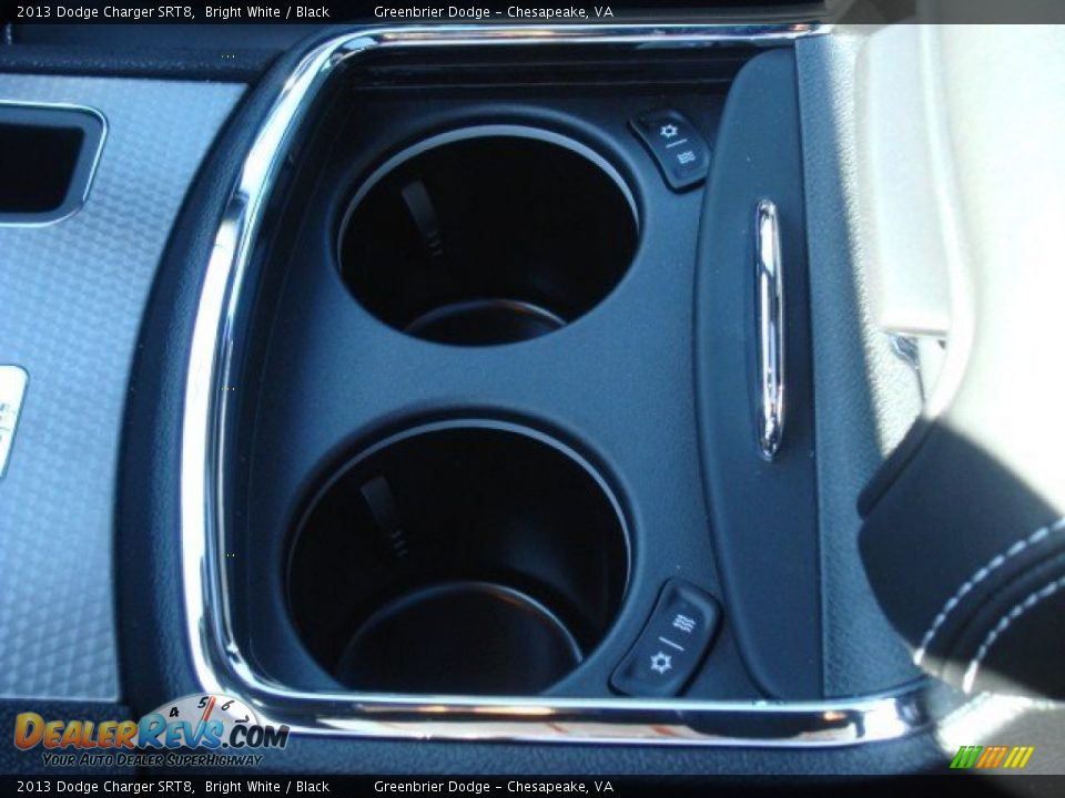 2013 Dodge Charger SRT8 Bright White / Black Photo #21