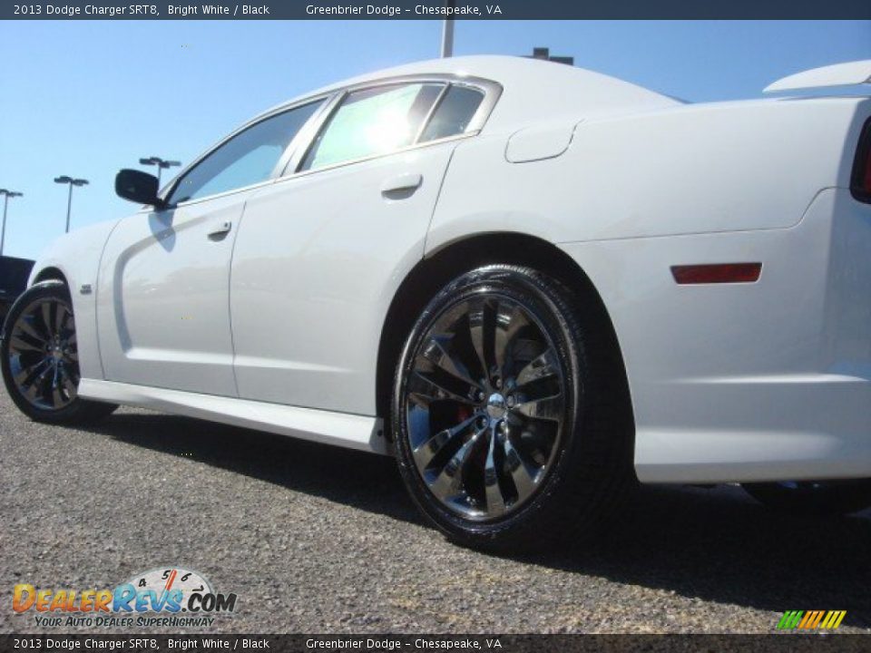 2013 Dodge Charger SRT8 Bright White / Black Photo #30