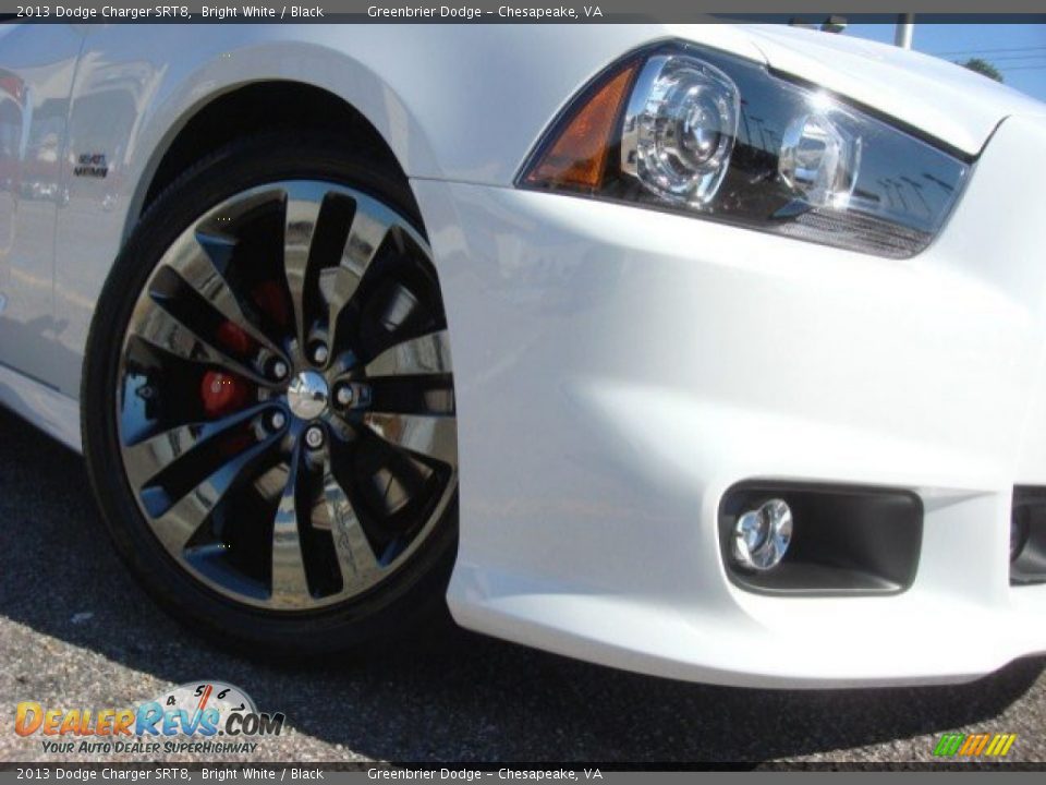 2013 Dodge Charger SRT8 Bright White / Black Photo #32