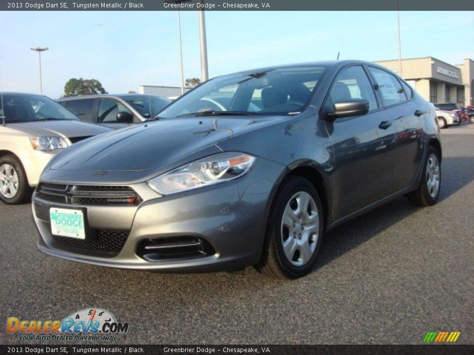 2013 Dodge Dart SE Tungsten Metallic / Black Photo #1