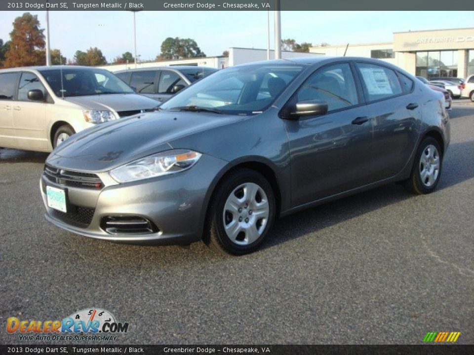 2013 Dodge Dart SE Tungsten Metallic / Black Photo #2
