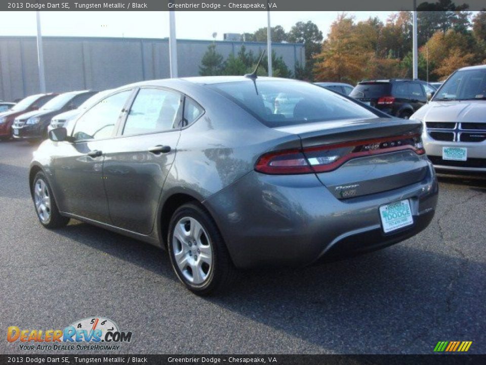 2013 Dodge Dart SE Tungsten Metallic / Black Photo #3