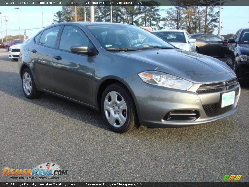 2013 Dodge Dart SE Tungsten Metallic / Black Photo #5