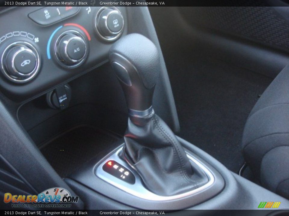 2013 Dodge Dart SE Tungsten Metallic / Black Photo #12