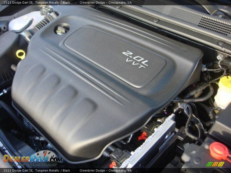 2013 Dodge Dart SE Tungsten Metallic / Black Photo #13