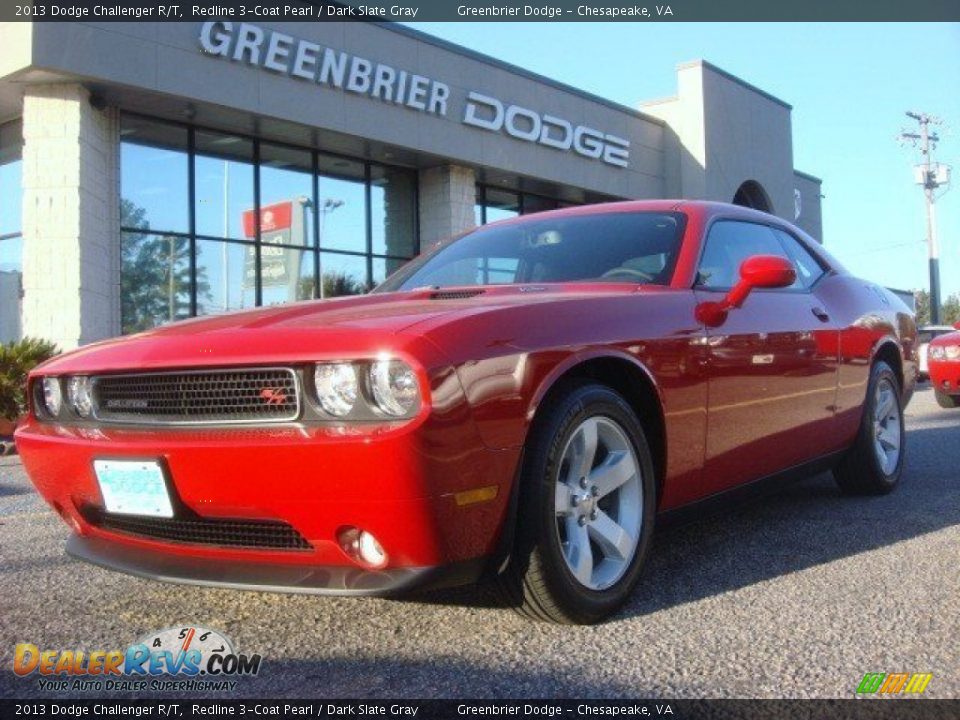 2013 Dodge Challenger R/T Redline 3-Coat Pearl / Dark Slate Gray Photo #1