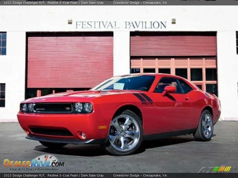 2013 Dodge Challenger R/T Redline 3-Coat Pearl / Dark Slate Gray Photo #2