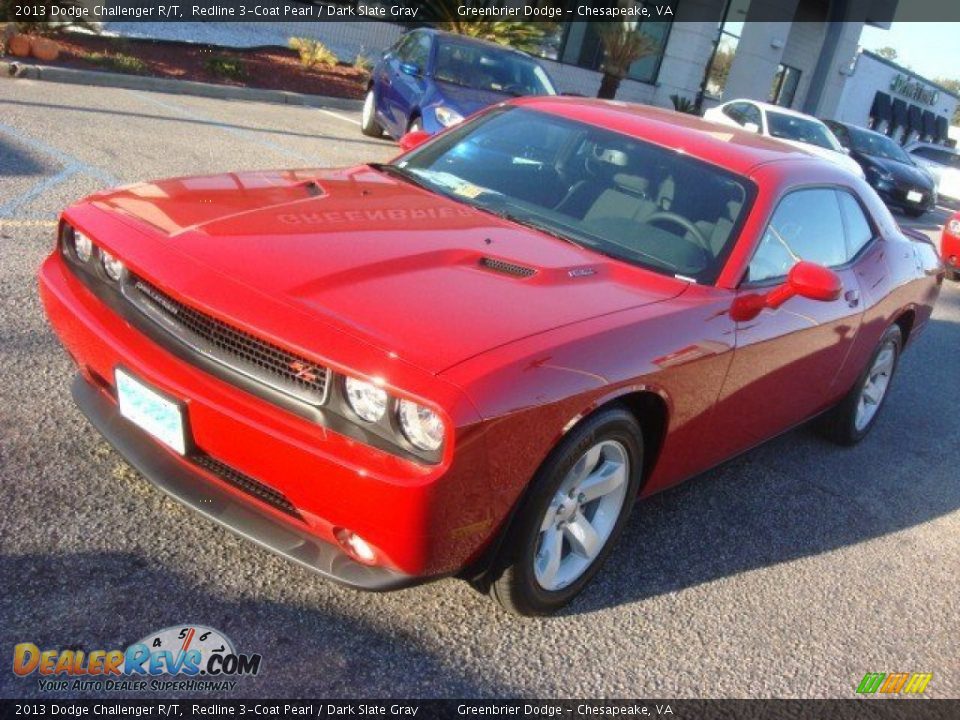 2013 Dodge Challenger R/T Redline 3-Coat Pearl / Dark Slate Gray Photo #6