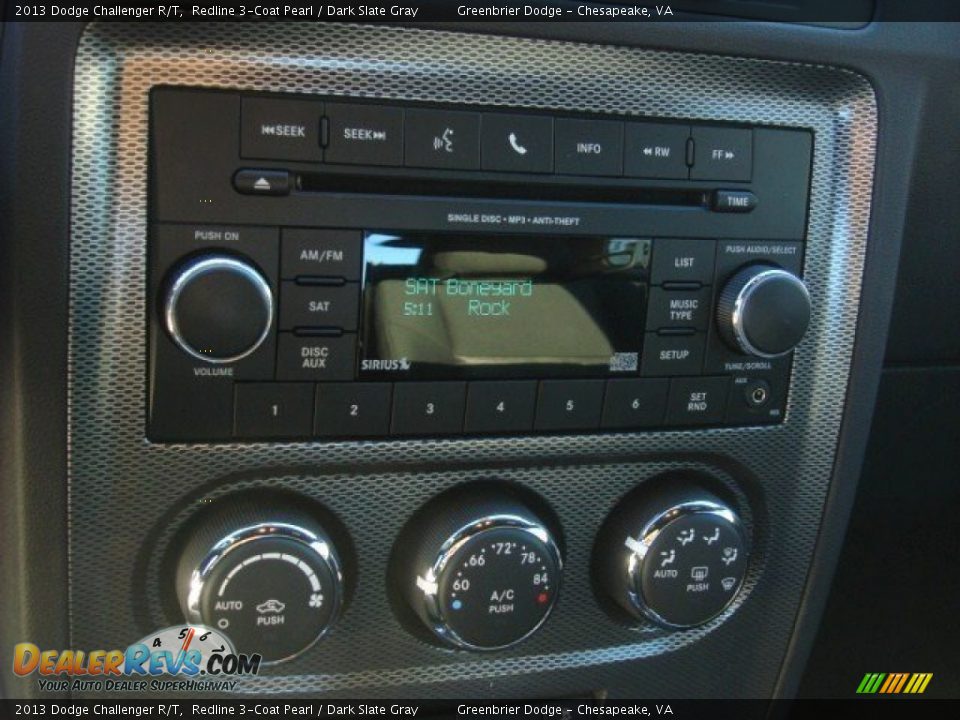 2013 Dodge Challenger R/T Redline 3-Coat Pearl / Dark Slate Gray Photo #9