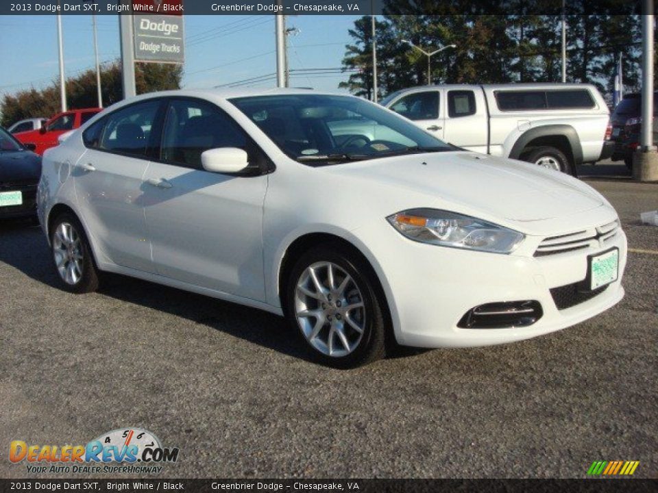 2013 Dodge Dart SXT Bright White / Black Photo #5