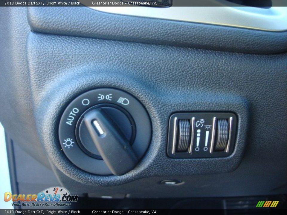 2013 Dodge Dart SXT Bright White / Black Photo #12