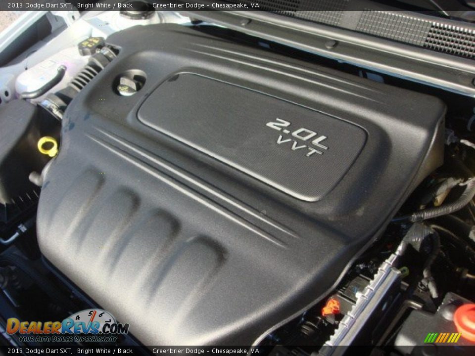 2013 Dodge Dart SXT Bright White / Black Photo #13