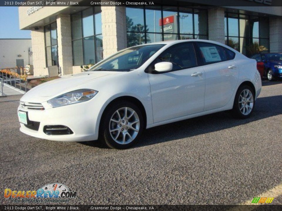 2013 Dodge Dart SXT Bright White / Black Photo #16
