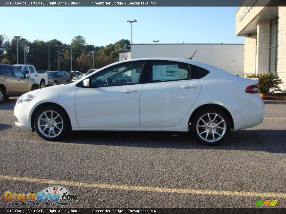 2013 Dodge Dart SXT Bright White / Black Photo #17