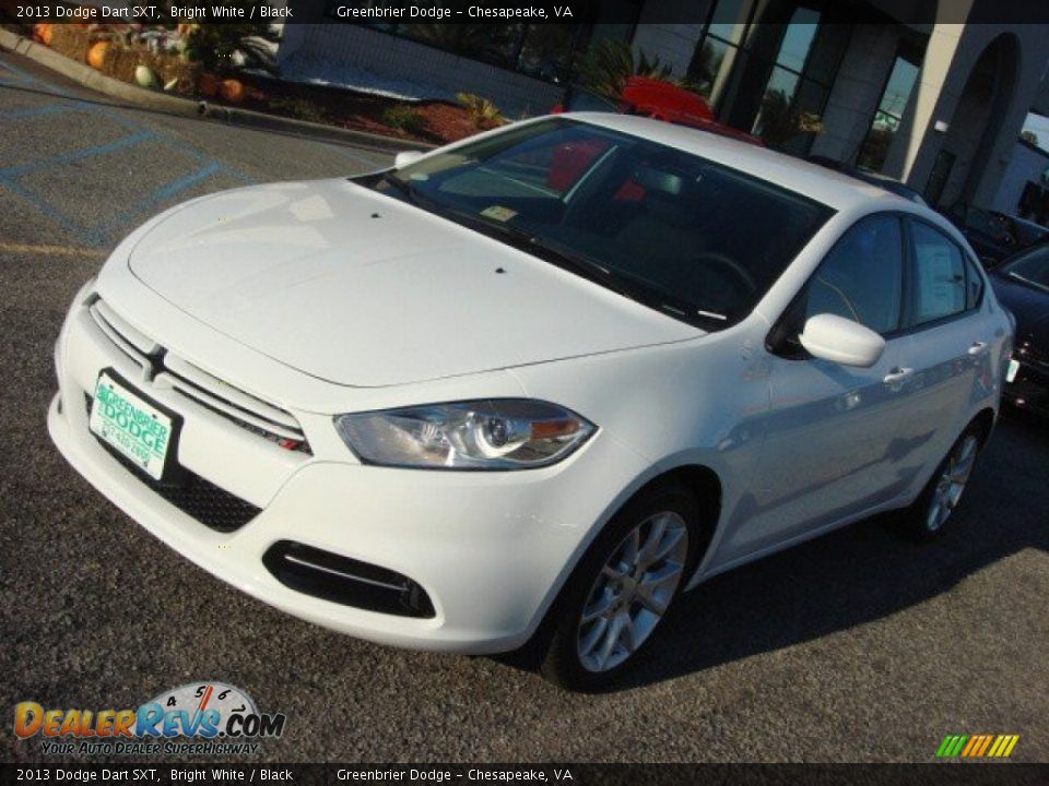 2013 Dodge Dart SXT Bright White / Black Photo #21