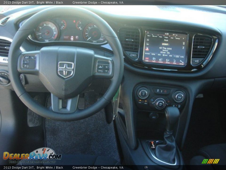 2013 Dodge Dart SXT Bright White / Black Photo #31