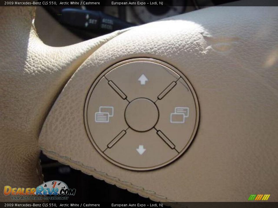 2009 Mercedes-Benz CLS 550 Arctic White / Cashmere Photo #22