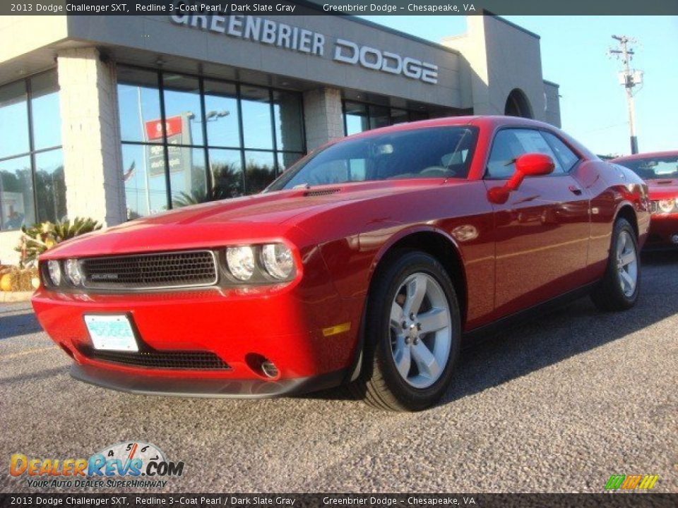 2013 Dodge Challenger SXT Redline 3-Coat Pearl / Dark Slate Gray Photo #1