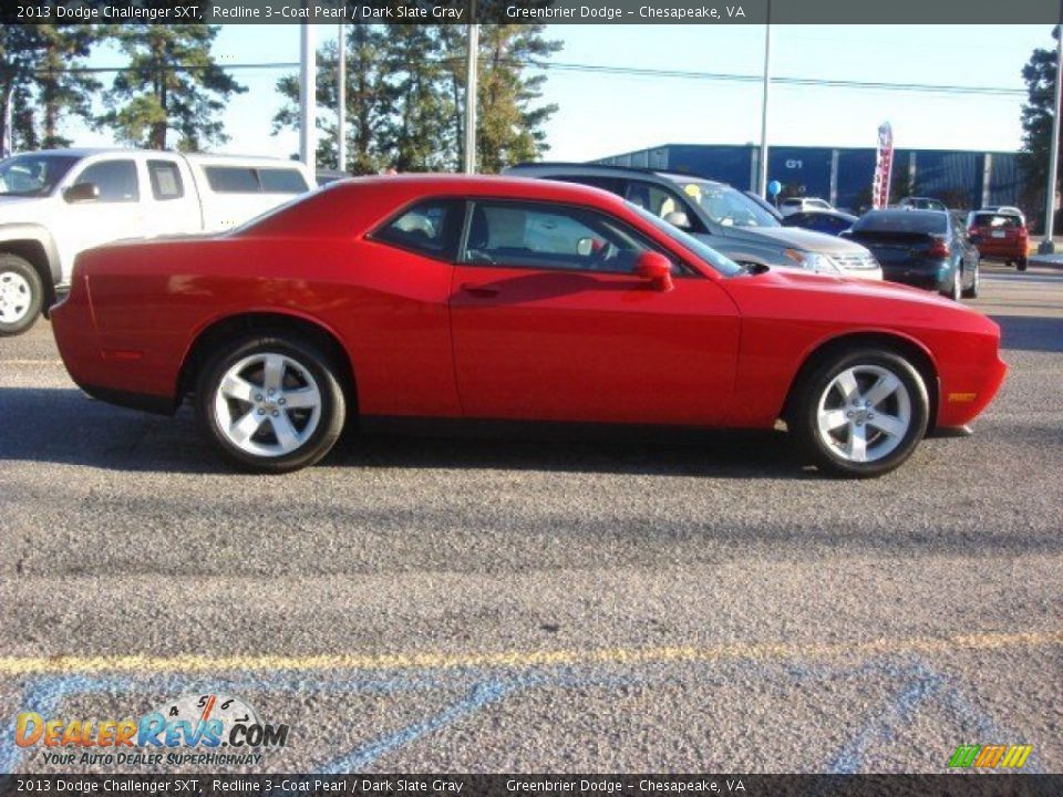 2013 Dodge Challenger SXT Redline 3-Coat Pearl / Dark Slate Gray Photo #3