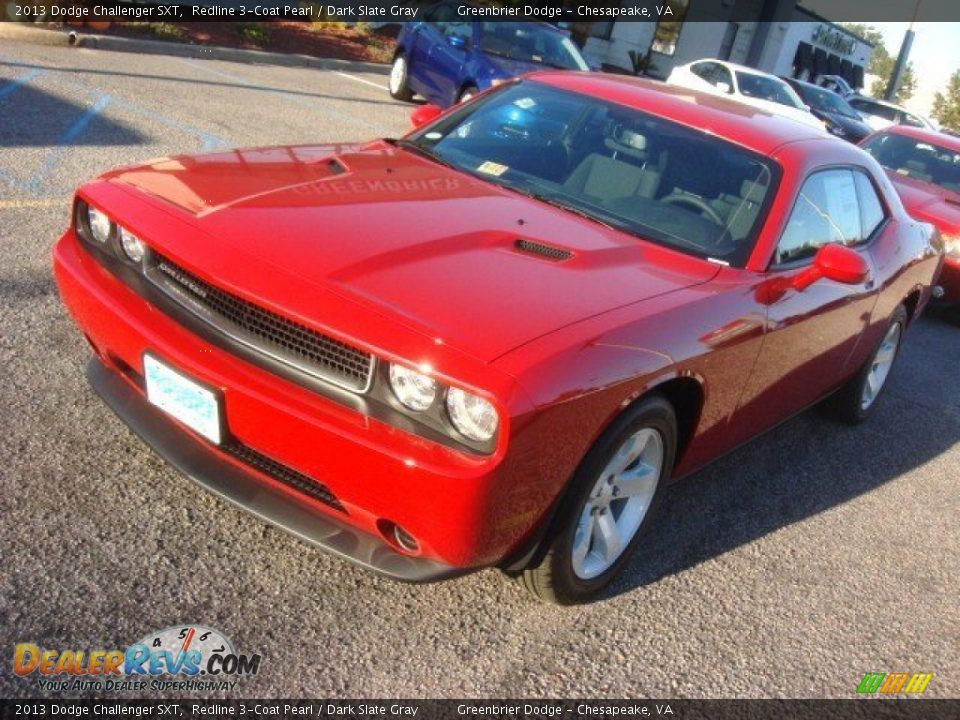 2013 Dodge Challenger SXT Redline 3-Coat Pearl / Dark Slate Gray Photo #5