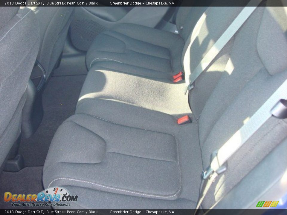 2013 Dodge Dart SXT Blue Streak Pearl Coat / Black Photo #8