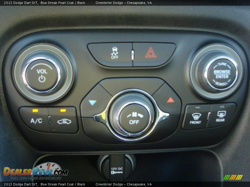 Controls of 2013 Dodge Dart SXT Photo #13