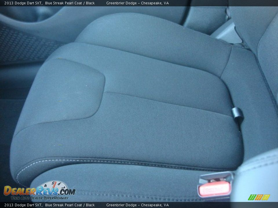 2013 Dodge Dart SXT Blue Streak Pearl Coat / Black Photo #15