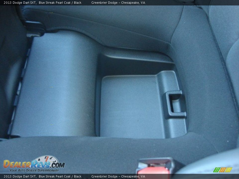 2013 Dodge Dart SXT Blue Streak Pearl Coat / Black Photo #16
